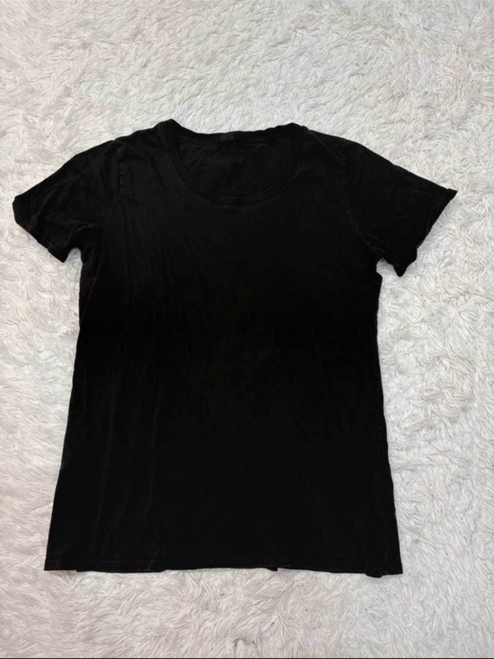 ATM Classic Women's Black Crewneck Tee